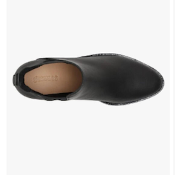 🎉Host Pick🎉New Soludos Marfa Leather Chelsea Bootie size 10 Black - Picture 7 of 10